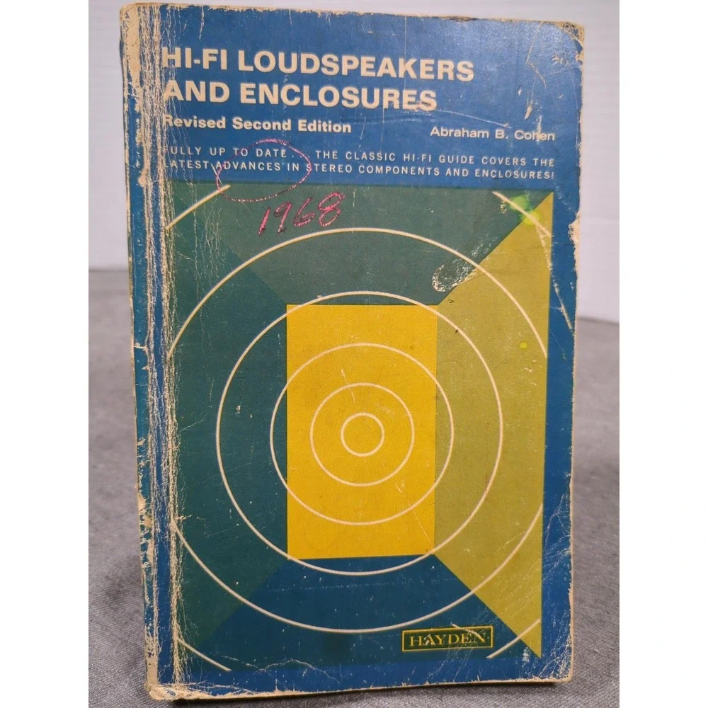 Hi-Fi Loudspeakers‎ & Enclosures Abraham Cohen Revised 2nd Edition 1968 Trade PB